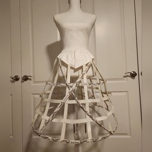 FanPlusFriend Neo Ludwig Steampunk Full Circle Steel Boned Birdcage Petticoat
